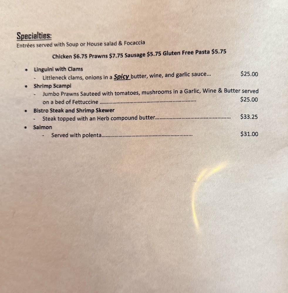 Saluti's Menu image 4